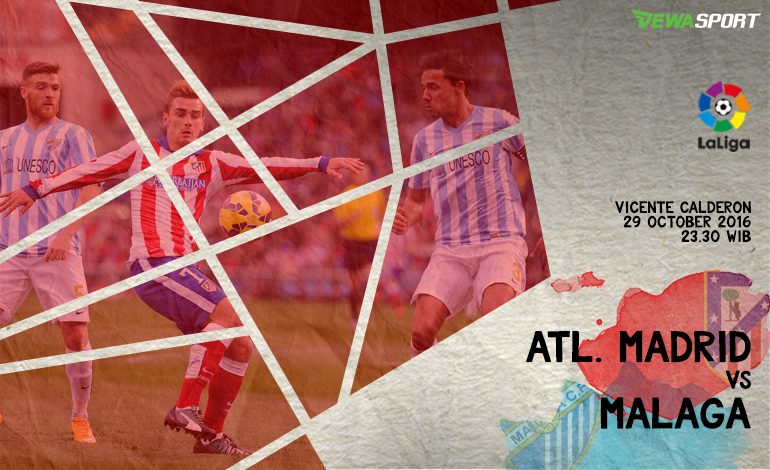 Prediksi Pertandingan Antara Atletico Madrid Melawan Malaga