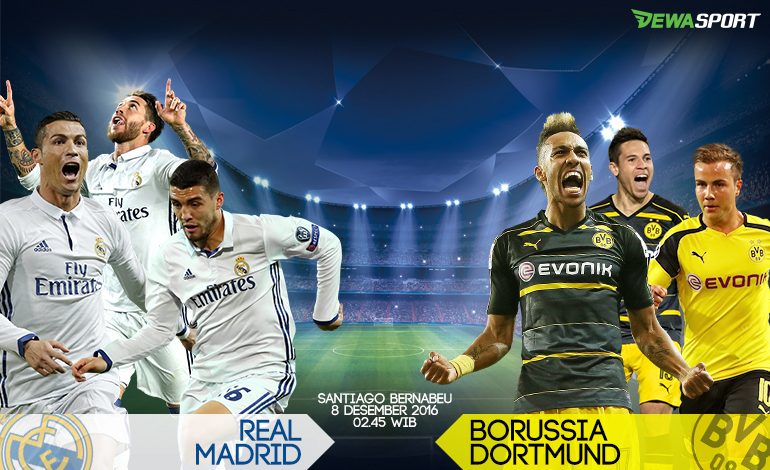 Prediksi Pertandingan antara Real Madrid melawan Borussia Dortmund