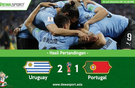 Uruguay vs Portugal: Dua Gol Edinson Cavani Paksa Portugal Pulang