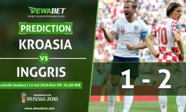 Prediksi Kroasia vs Inggris 12 Juli 2018