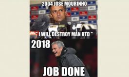 MU Gagal Menang, Meme Kocak Sindir Nasib Mourinho