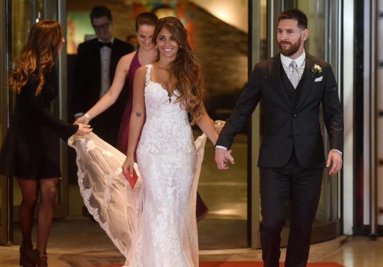 Hadiri Premier Film Messi, Antonella Roccuzzo Tampil Menawan