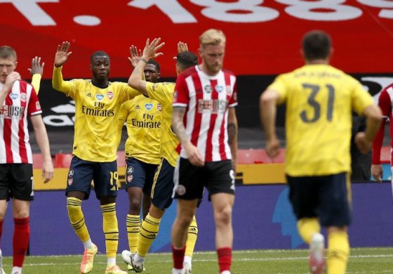 Man of the Match Sheffield United vs Arsenal: Nicolas Pepe
