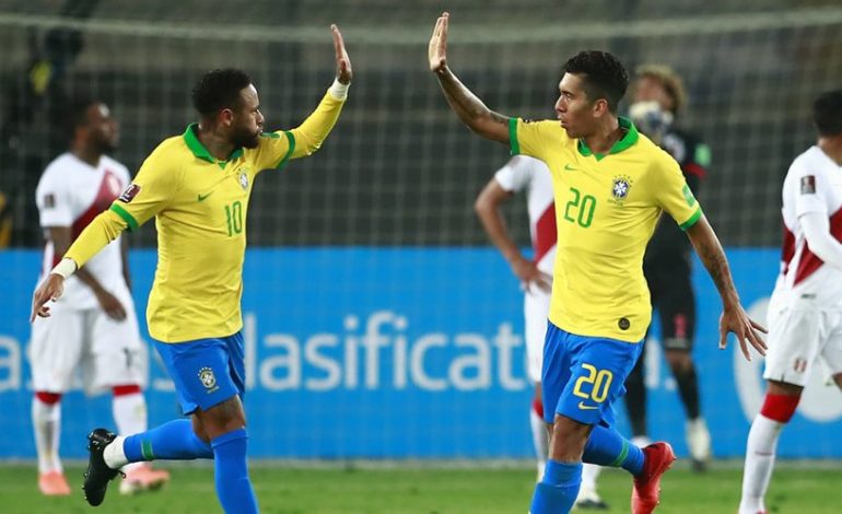 Hasil Pertandingan Peru vs Brasil: Skor 2-4