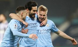 WBA vs Man City: Pesta Gol 5-0, The Citizens ke Puncak Klasemen