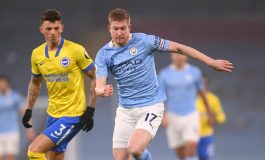 Kevin De Bruyne Cedera Sampai Enam Pekan, Bisa Absen Hingga 10 Pertandingan