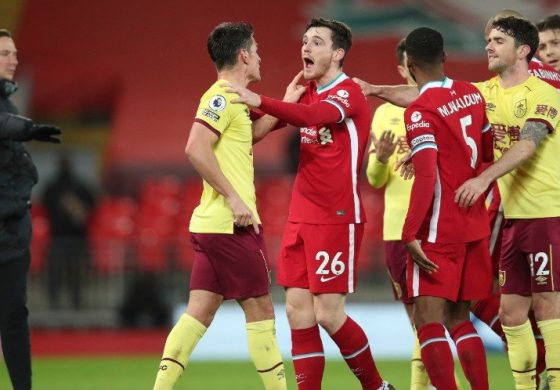 Hasil Pertandingan Liverpool vs Burnley: Skor 0-1