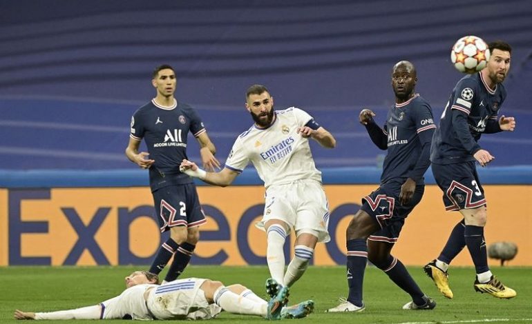 Hasil Pertandingan Real Madrid vs PSG 3-1 (Agregat 3-2)