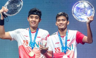 Pasangan Ganda Putra Bagas/Fikri Juara All England 2022