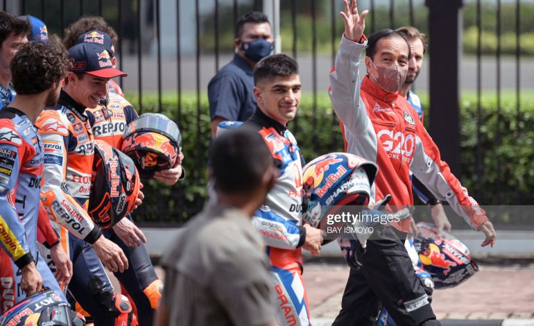 Tiba di Istana Negara, Pembalap MotoGP Disambut Oleh Presiden Joko Widodo