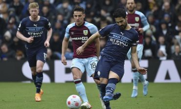 Hasil Pertandingan Burnley vs Manchester City 0-2, 4 April 2022