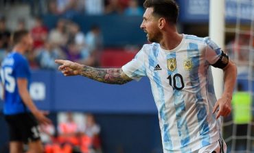 Lionel Messi Memecahkan Rekor!!! Timnas Argentina Setelah Mencetak 5 Gol Ke Gawang Estonia