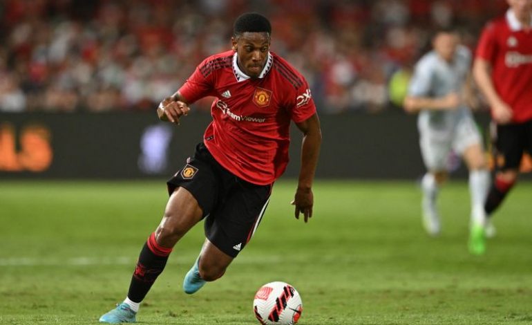 Anthony Martial Jadi Pemain Terbaik di Sesi Latihan Manchester United