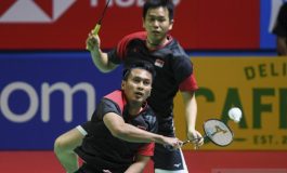 Mohammad Ahsan/Hendra Setiawan Meraih Tiket 16 Besar Usai Mengalahkan Tuan Rumah