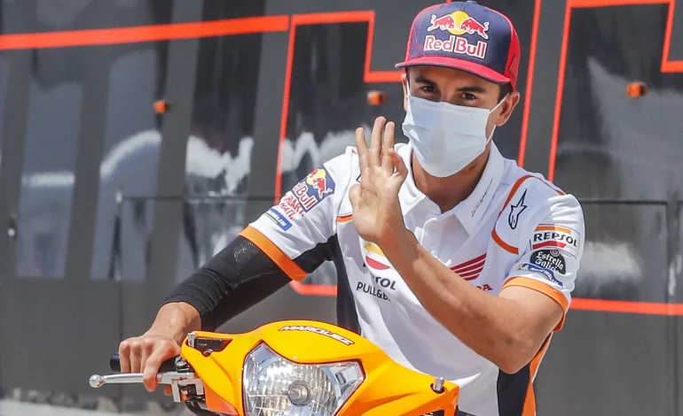 Proses Pemulihan Berjalan dengan Baik, Marc Marquez Mulai Melepas Arm Rest